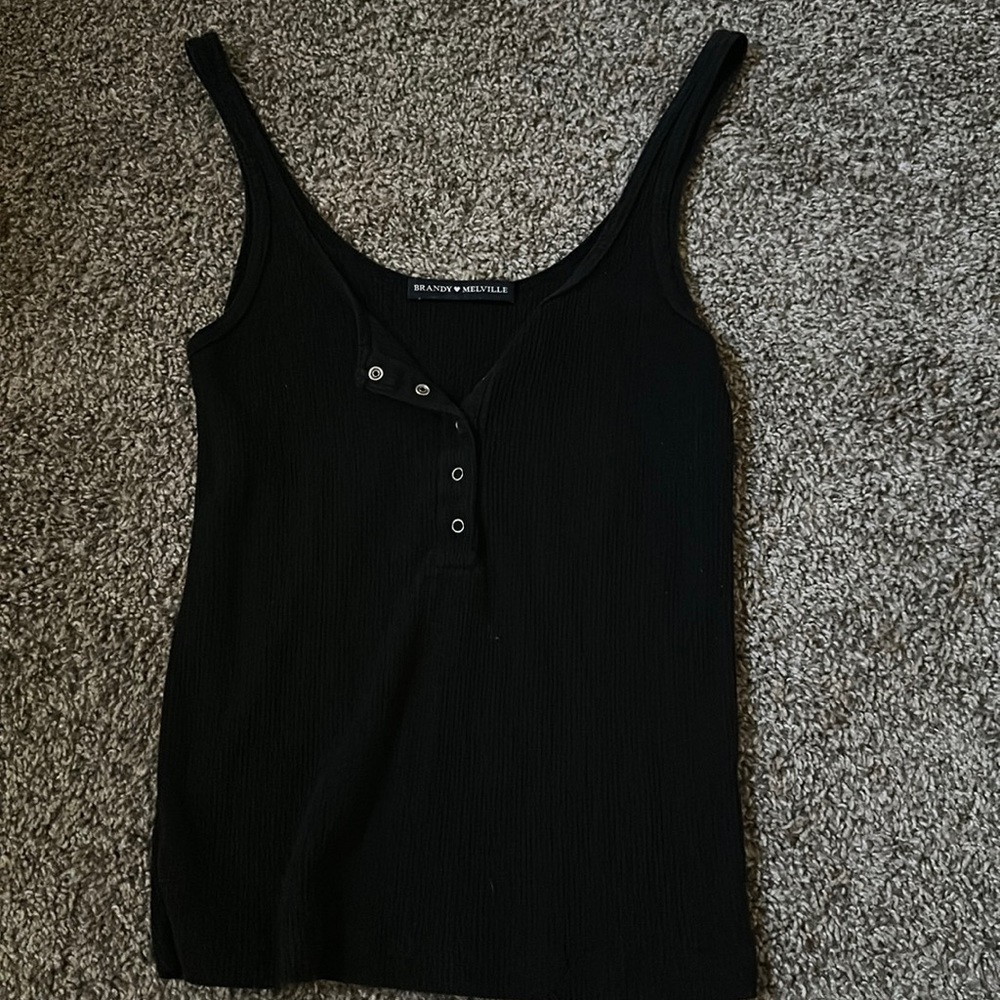 Brandy Melville tank top (black) One size